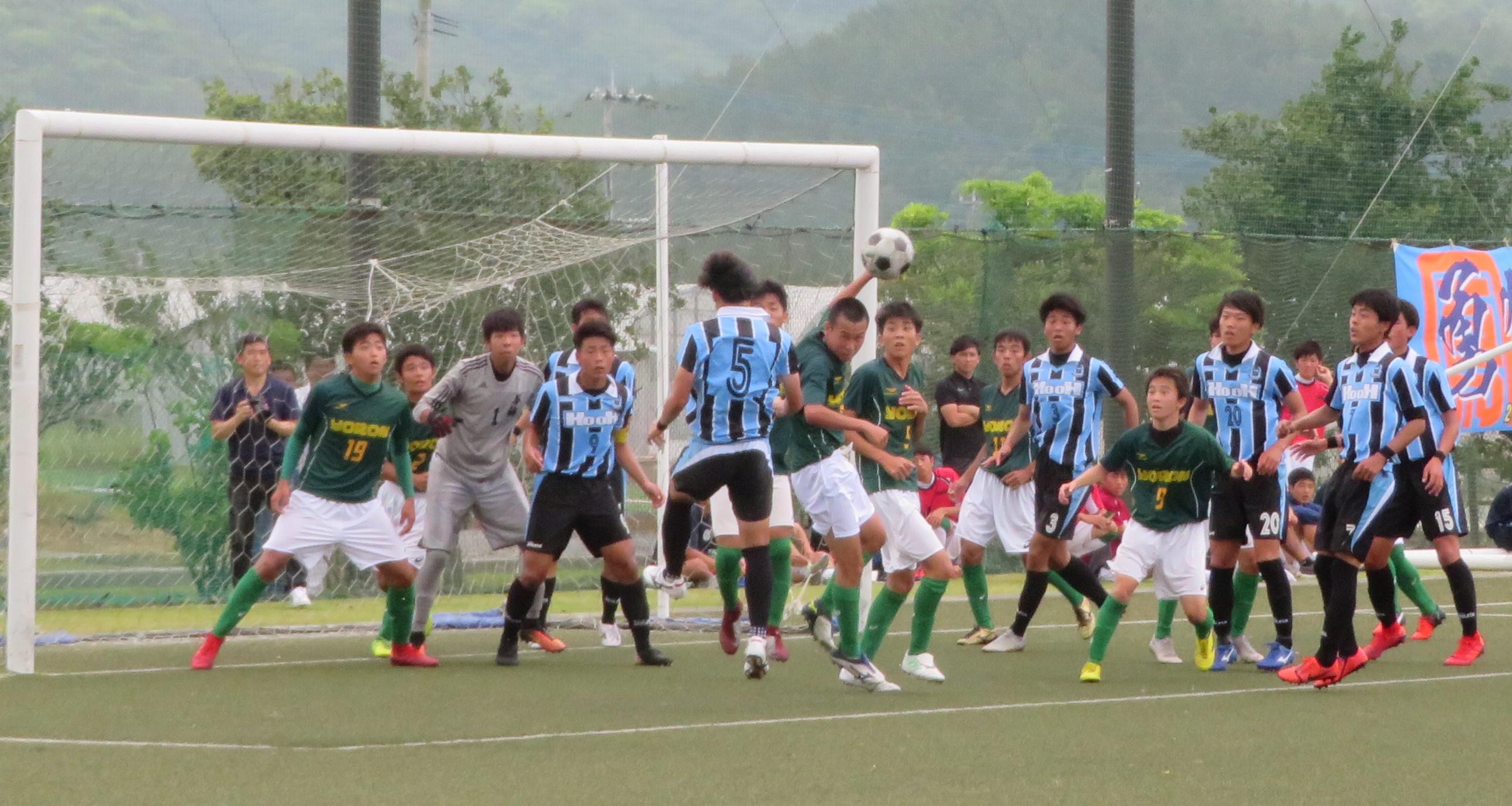 5 月 19鹿児島県高校総体 男子サッカー競技 学校法人 希望が丘学園 鳳凰高等学校